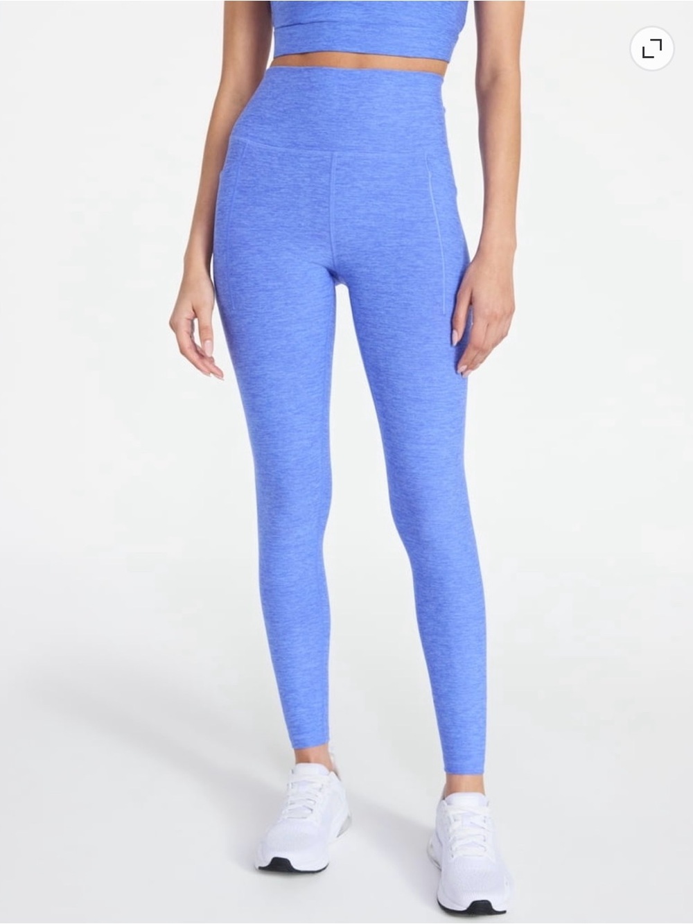 Athletic Works High-Rise Periwinkle Heather Leggings